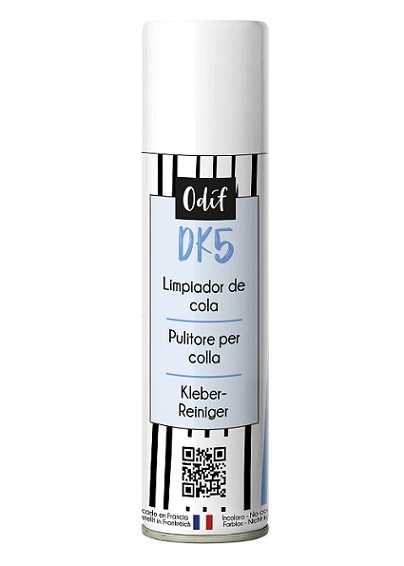 LIMPIADOR DE PEGAMENTO ODIF DK5 EN SPRAY 250 ml